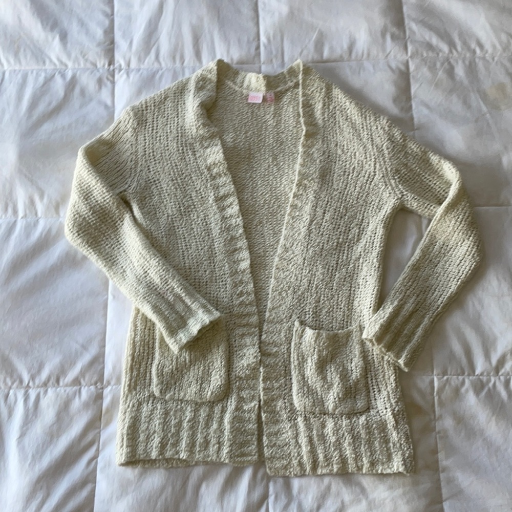 Make+model: oversized knit cardigan with pockets!